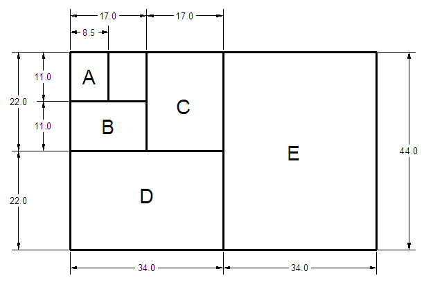 ANSI paper sizes