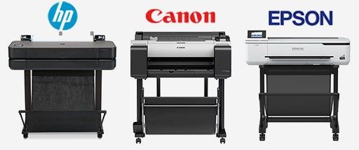 HP vs Canon vs Epson plotters