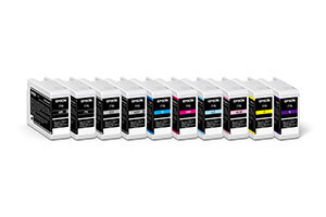 Epson SureColor P700 Set of 10 PRO10 UltraChrome 770 25mL Ink Cartridges